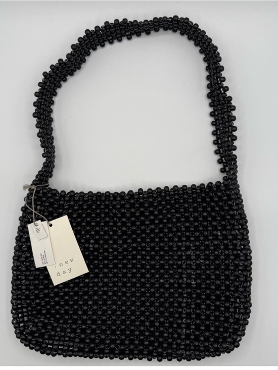 Target Handbags - Black Beaded Shoulder Bag - Handcrafted new with tags